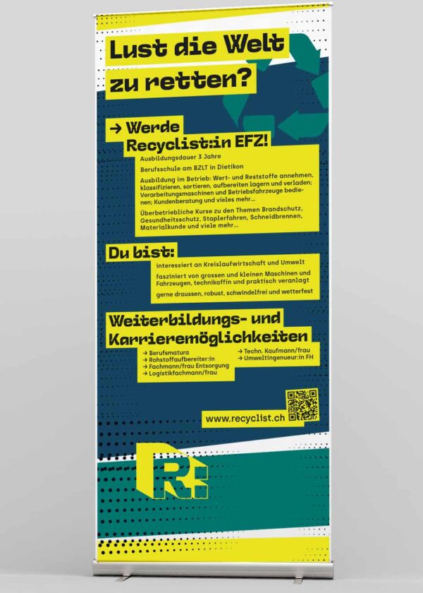 Rollup 850x2400cm Description de l'apprentissage (prêt)